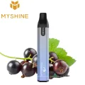 Mercado de vape desechable myshine vape 1500 bocanadas